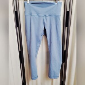 Lululemon Light Blue High-Waisted Leggings | Size 10
